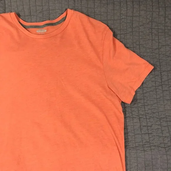 4/$15 Old Navy T Shirt Men Large Tall Coral Soft Washed Tee - Picture 12 of 16